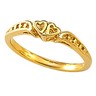 Band for Heart Motif Cathedral Engagement Ring SKU 4531 Ref 156682