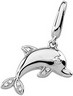 Diamond Dolphin Charm | .025 carat TW | SKU: 66005