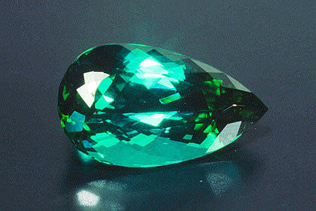 Genuine Green Tourmaline Gemstone