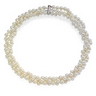 Freshwater White Cultured Pearl Necklace 7 to 8mm 22 inch Ref 266644