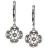 .07 CTW Diamond Leverback Earrings Ref 257787