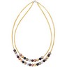 Freshwater Cultured Multi colored Pearl 18 inch Necklace Ref 353445