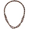 Freshwater Cultured Multi color Pearl and Grey Agate 39.5 inch Necklace Ref 149502