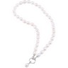 Freshwater Cultured Pearl Strand with Detachable Enhancer Ref 433950