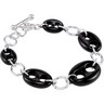 Genuine Onyx Marine Link Bracelet Ref 507266