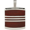 Stainless Steel and Wood Pendant Ref 601357