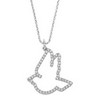 .25 CTW Diamond Dove Necklace Ref 464420