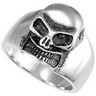 Stainless Steel Skull Ring Ref 712332