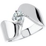 Diamond Engagement Ring .5 Carat Ref 931236