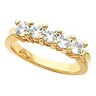 5 Stone Diamond Anniversary Ring .75 CTW Ref 380943