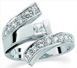 Platinum Diamond Fashion Ring | 1-3.5x3.5, 3-2.2, 12-2.0, 6.93DWT10 | SKU: P-120704