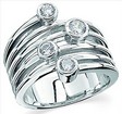 Platinum Diamond Right Hand Ring .63 CTW Ref 702329