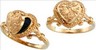 14KY 11 x 12 mm Heart Locket Ring | SKU: MF-5736