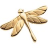 The Dragonfly Brooch | 31.75 x 23 mm | SKU: R41840