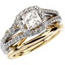 .5 CTW Engagement Ring with Matching Band Ref 976976
