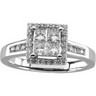 .88 CTW Engagement Ring and .13 CTW Matching Band Ref 847885