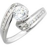 .25 CTW Engagement Ring with Matching Band Ref 664112