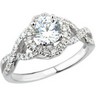 .25 CTW Engagement Ring with Matching Band Ref 120644