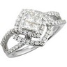 .75 CTW Engagement Ring with Matching Band Ref 252720