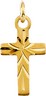 Children's Cross Pendant | 9.5 x 6.5 mm | SKU: 19527