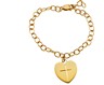 Baby Heart & Cross Bracelet | SKU: 19730