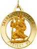 St. Christopher Medal | 25 mm | SKU: R16382