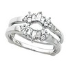 Platinum Bridal Baguette Ring Guard | SKU: 11998