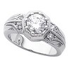 Diamond Vintage Design Engagement Ring 1.25 CTW Ref 219262