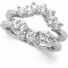 Platinum Tiffany Solitaire Enhancer 135 pttw diamond | SKU: 12219
