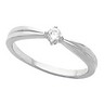 Ladies Teen Ring with Accent 10 pttw dia Ref 443995