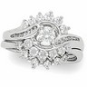 Diamond Engagement Ring .75 CTW Ref 379156