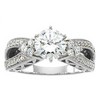 Bridal Engagement Ring .33 CTW Side Diamonds Included Ref 646868