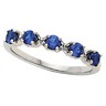 Mothers Stackable Ring May hold 5 round 3mm gemstones Ref 401560