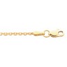 1.75mm Diamond Cut Solid Cable Chain with Lobster Clasp Ref 697496