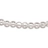 8mm Sterling Silver Hollow Bead Chain 18 inches Ref 686577