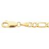 4 mm Solid Figaro Chain with Lobster Clasp | SKU: CH493