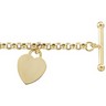 Bracelet with Heart | 7 inch | SKU: CH636