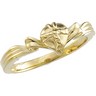 The Gift Wrapped Heart Ring | SKU: R16608_10K
