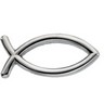 Ichthus (Fish) Lapel Pin Ref 510206