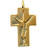 Crucifix Pendant | 16 x 10.5 mm | SKU: R41131