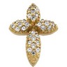 Diamond Cross Pendant | .29 carat TW | SKU: R41235D