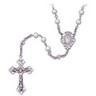 Sterling Silver Ladies Freshwater Pearl Rosary | 5 mm | SKU: R41857