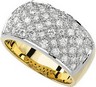 Micro Pave Diamond Ring 1 CTW Ref 745153