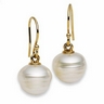South Sea Pearl Cultured Pearl Earrings 10mm Fine Circle Ref 381033