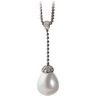 South Sea Cultured Pearl and Diamond Necklace 15mm Fine Drop Ref 202691