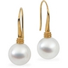 South Sea Cultured Pearl Earrings 12mm Round Fine Ref 145165