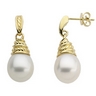 South Sea Cultured Pearl Earrings 11mm Drop Ref 991400