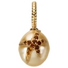 Paspaley South Sea Pearl Pendant with Citrine Starfish 11mm Circle Ref 241443