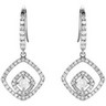 .75 CTW Diamond Earrings Ref 233006