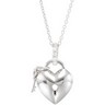 .05 CTW Diamond Heart 18 inch Necklace Ref 343539